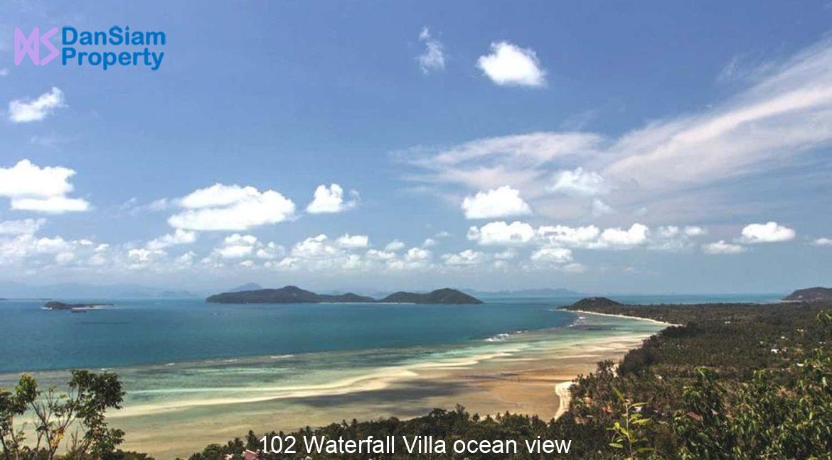 102 Waterfall Villa ocean view