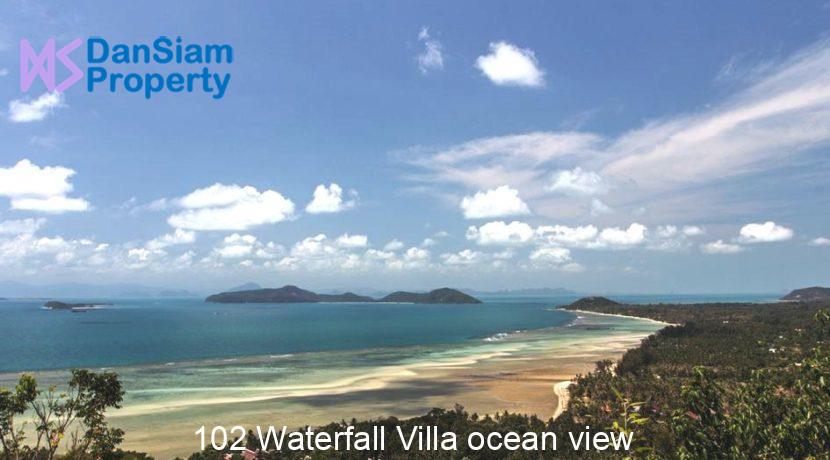 102 Waterfall Villa ocean view