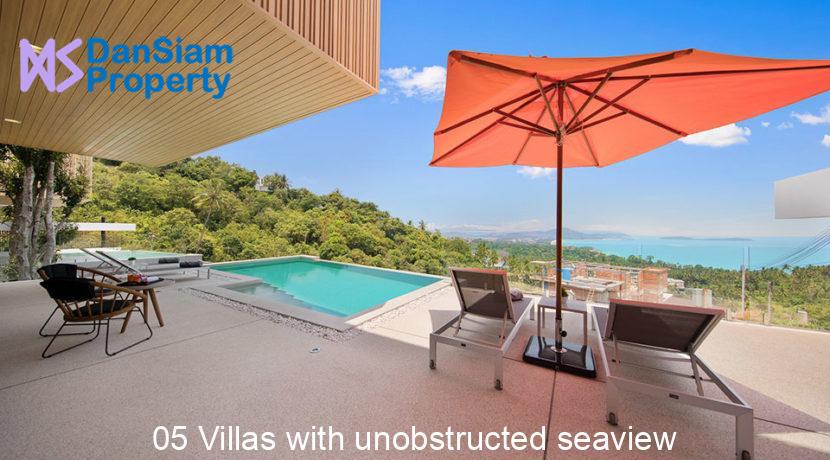 05 Villas with unobstructed seaview