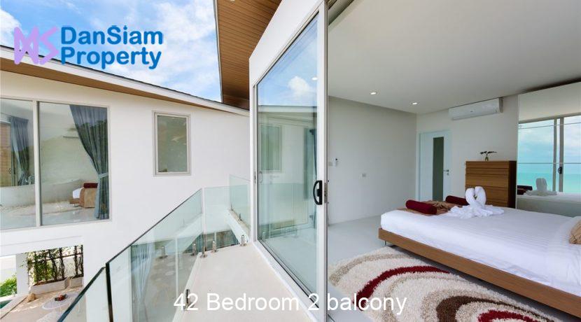 42 Bedroom 2 balcony