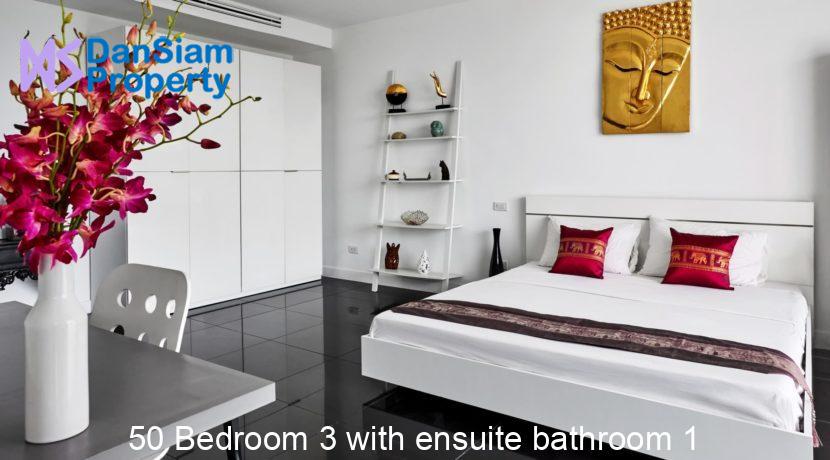 50 Bedroom 3 with ensuite bathroom 1