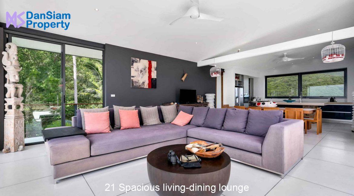 21 Spacious living-dining lounge
