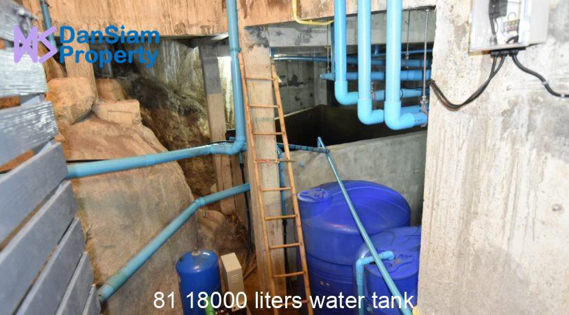 81 18000 liters water tank