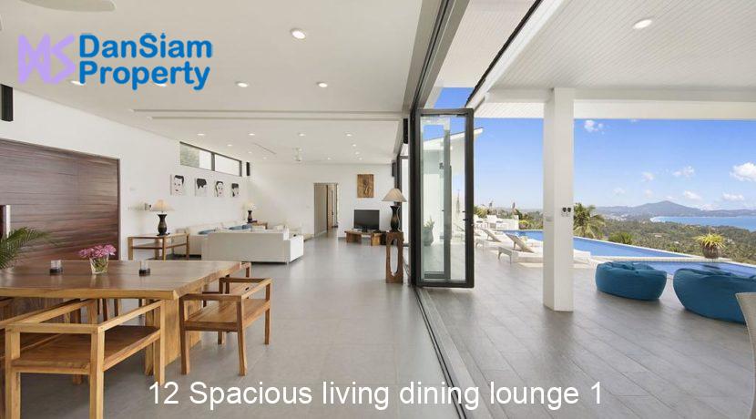 12 Spacious living dining lounge 1