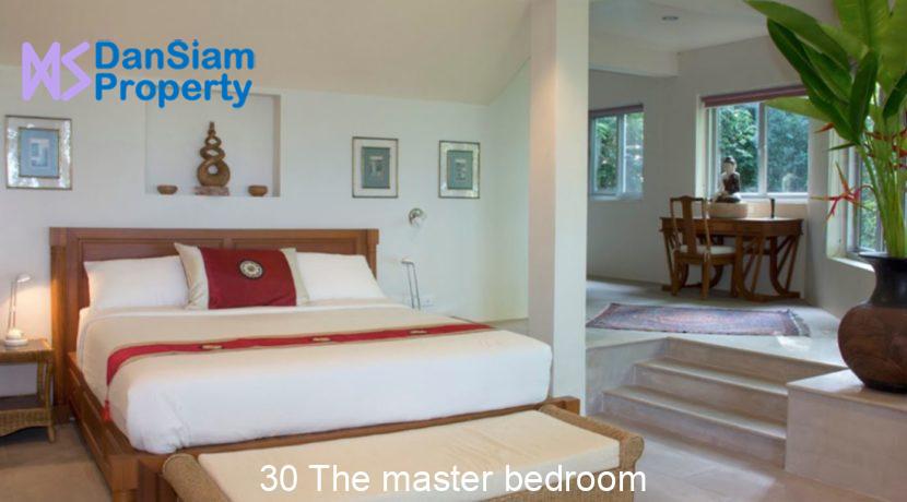 30 The master bedroom