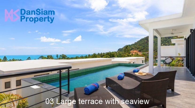 03 Large terrace with seaview