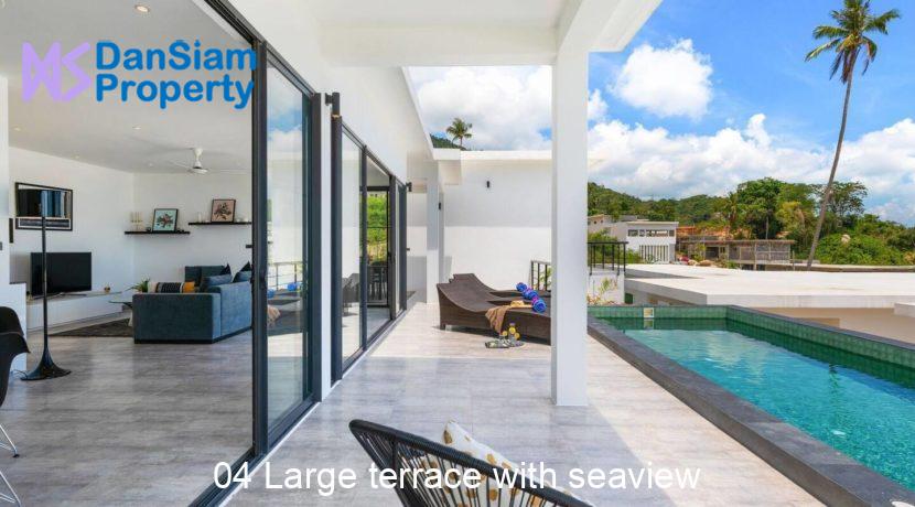 04 Large terrace with seaview