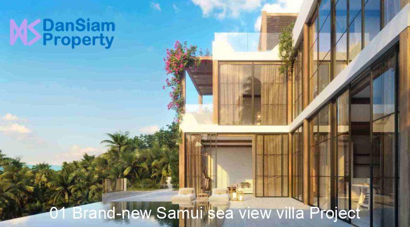 01 Brand-new Samui sea view villa Project