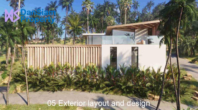 05 Exterior layout and design