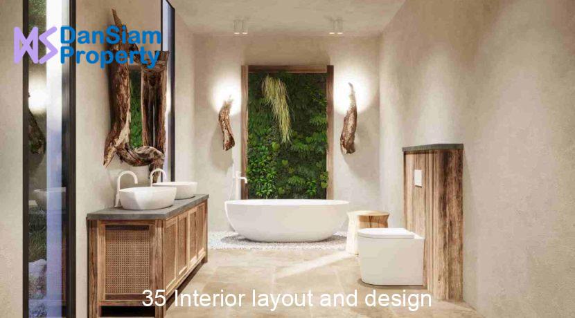 35 Interior layout and design