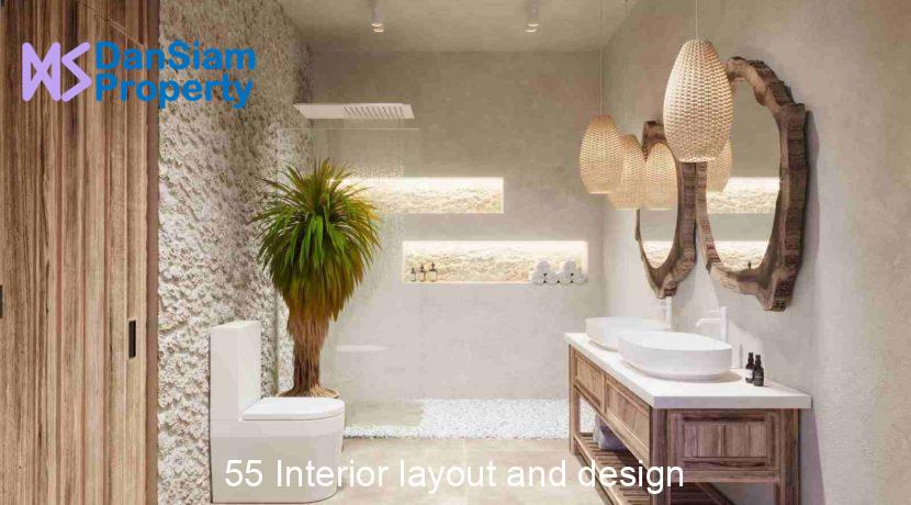 55 Interior layout and design