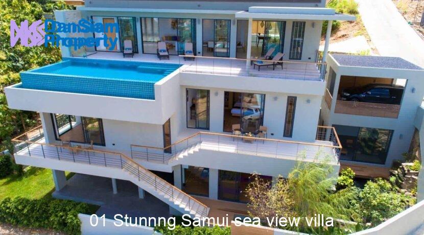 01 Stunnng Samui sea view villa