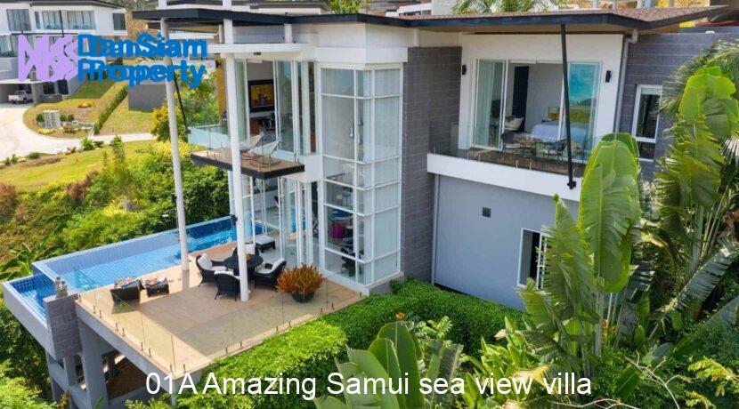 01A Amazing Samui sea view villa