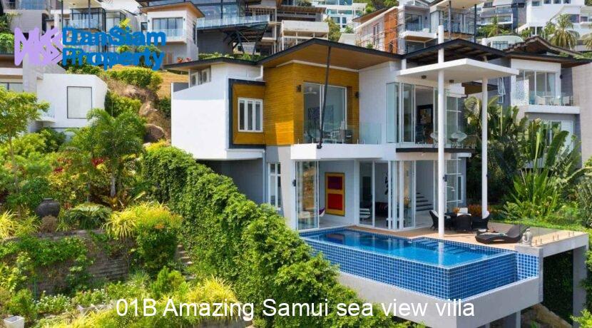 01B Amazing Samui sea view villa