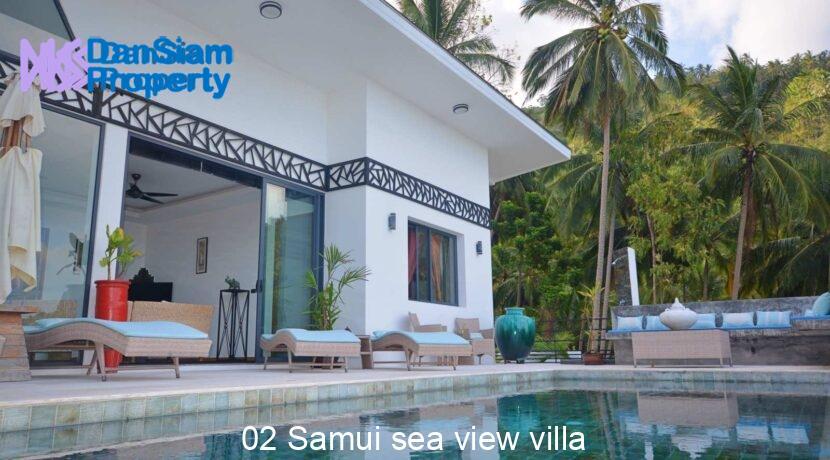 02 Samui sea view villa