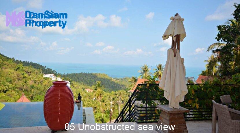 05 Unobstructed sea view