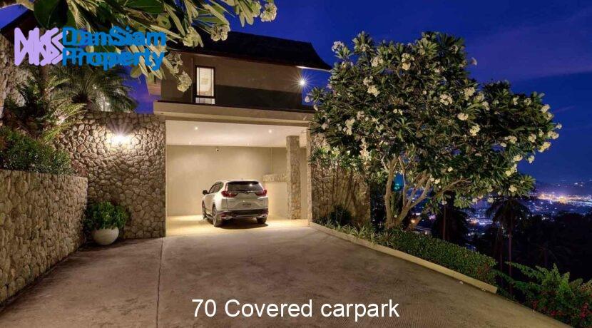 70 Covered carpark