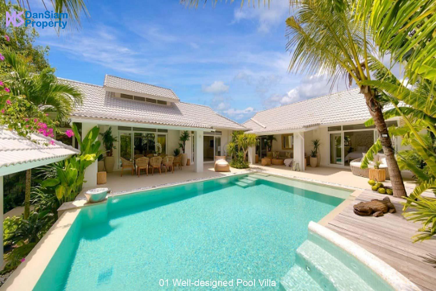 Well-designed Samui Pool Villa at Bophut Residence