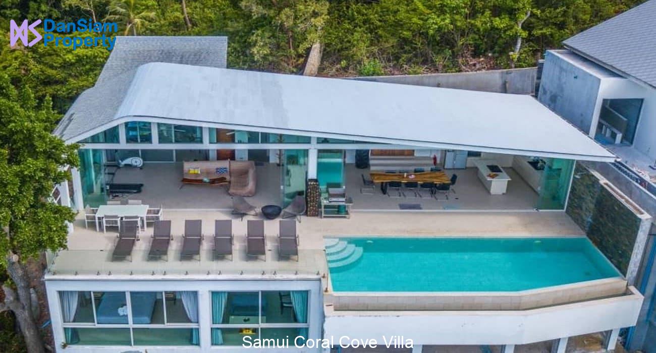 Elegant Samui 5-Bedroom Seaview Villa off Chaweng Bay