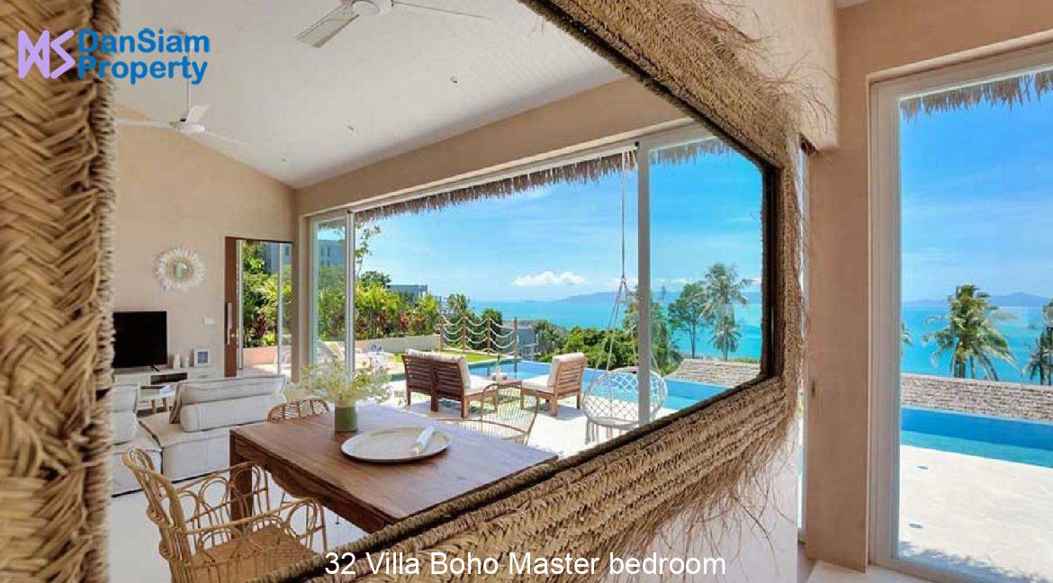 32 Villa Boho Master bedroom