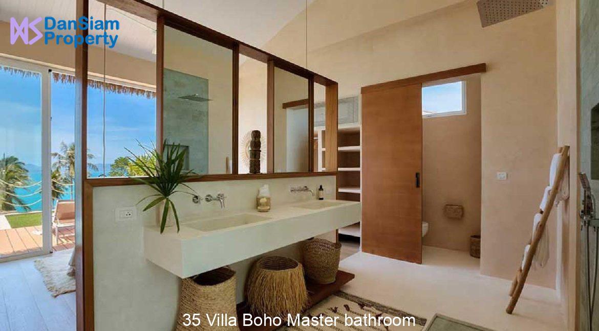35 Villa Boho Master bathroom