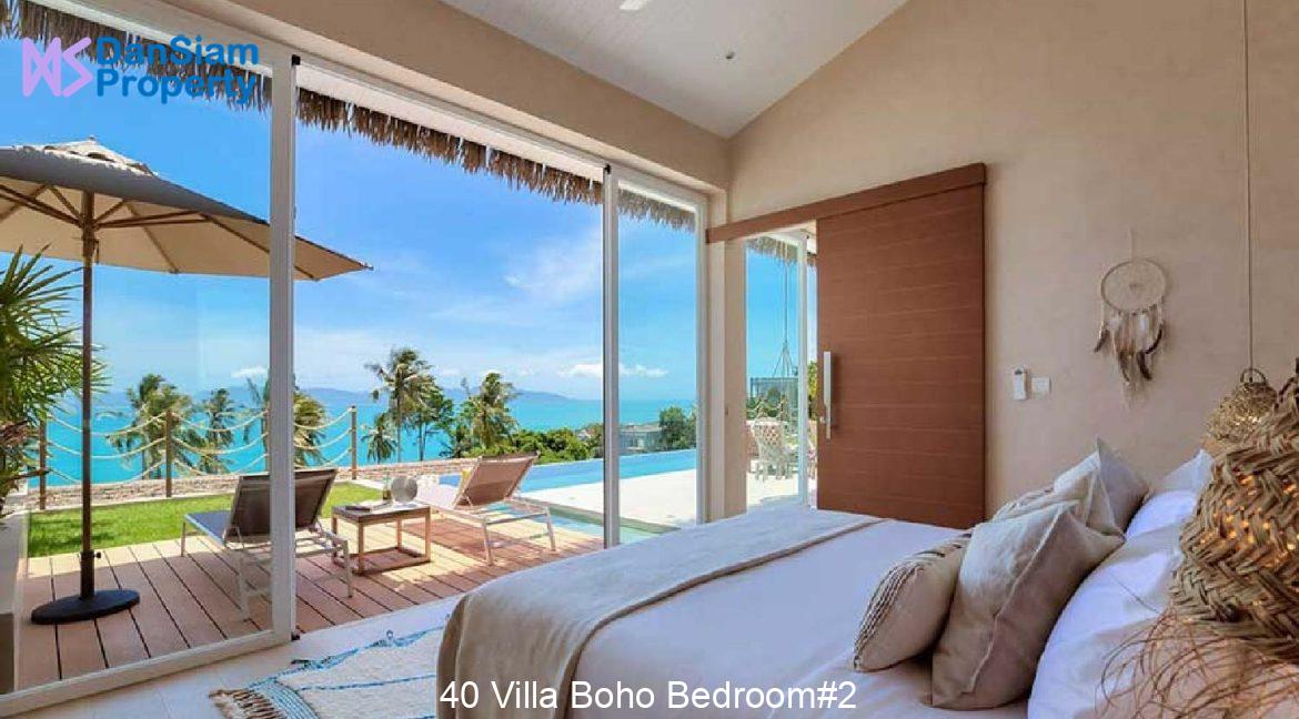 40 Villa Boho Bedroom#2