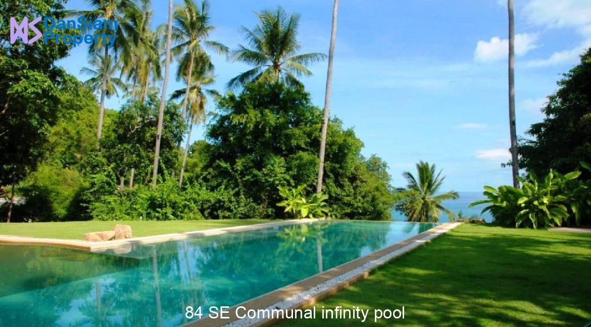 84 SE Communal infinity pool