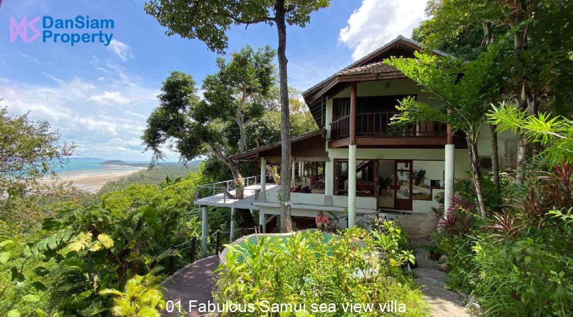 01 Fabulous Samui sea view villa