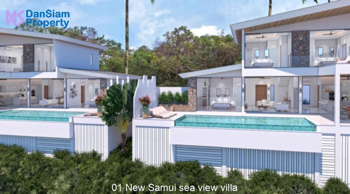 01 New Samui sea view villa