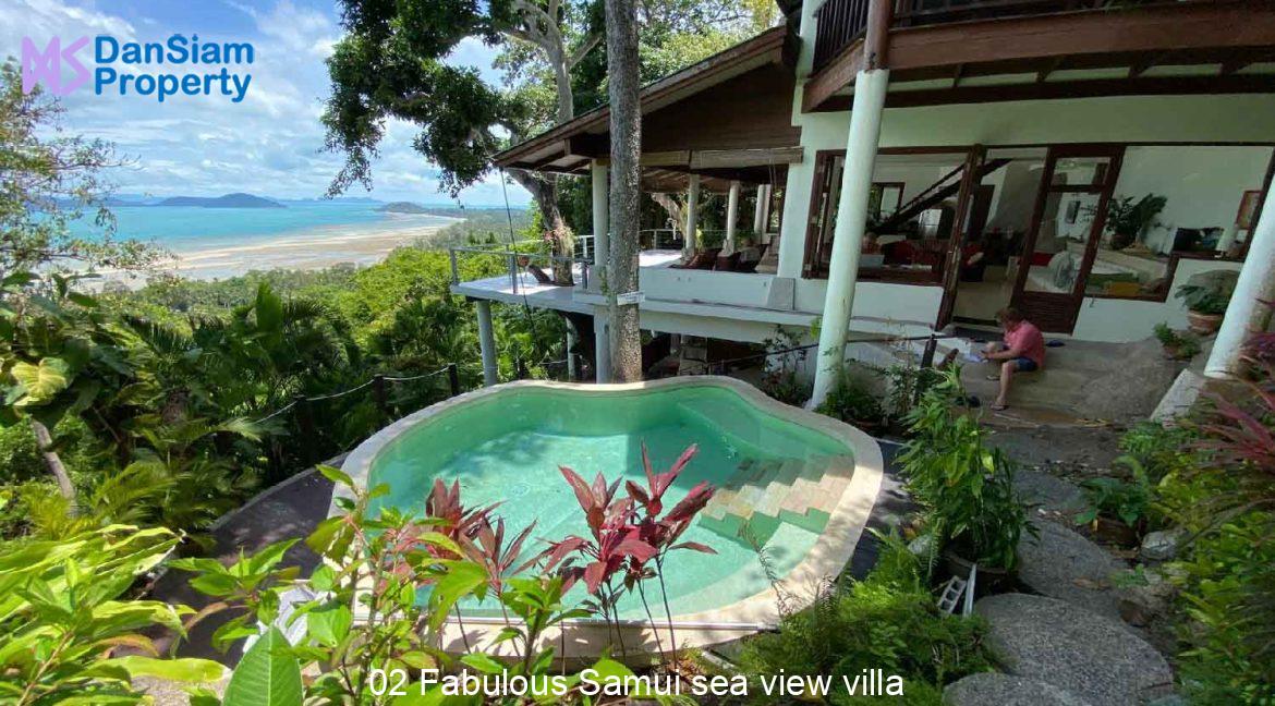 02 Fabulous Samui sea view villa