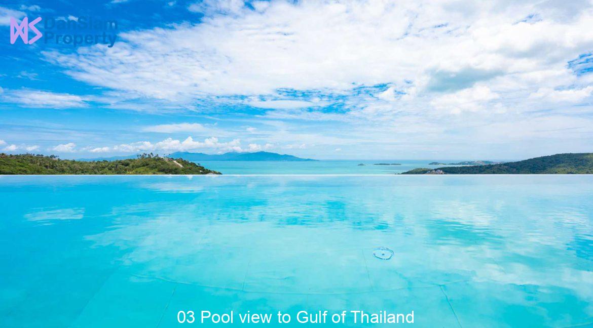 03 Pool view to Gulf of Thailand