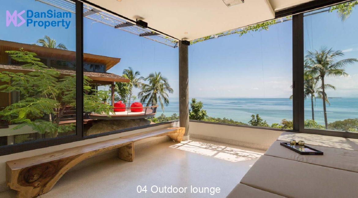 04 Outdoor lounge