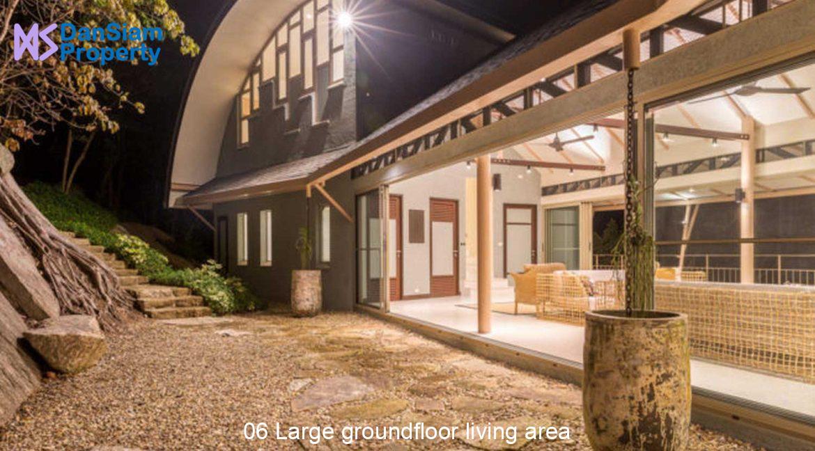06 Large groundfloor living area