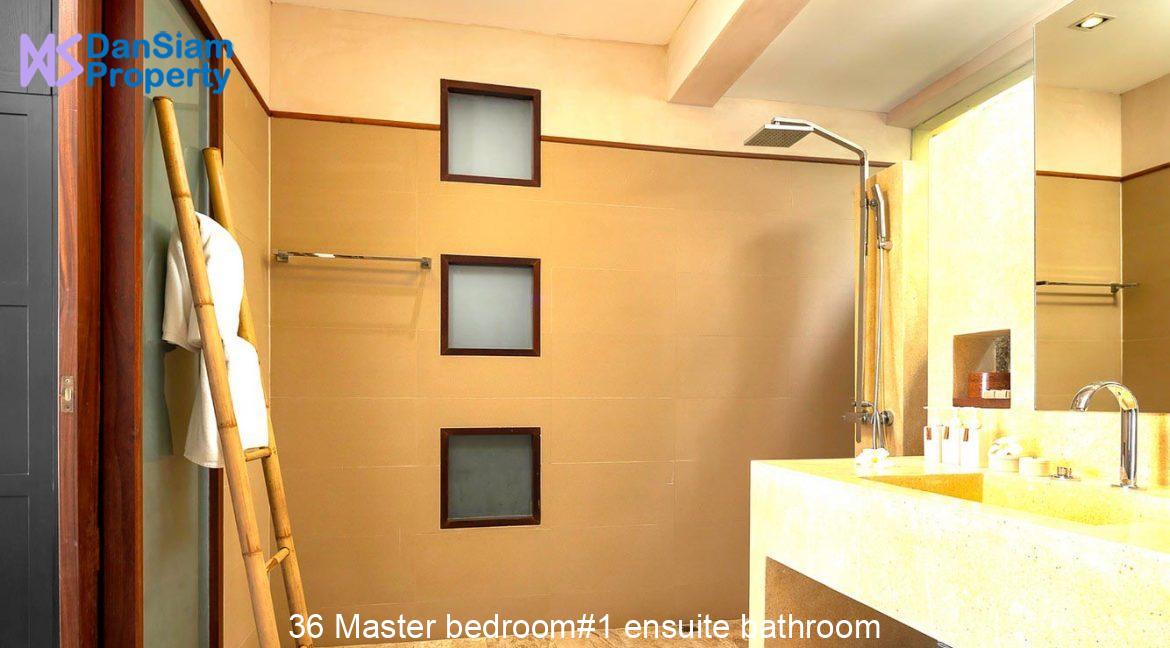 36 Master bedroom#1 ensuite bathroom