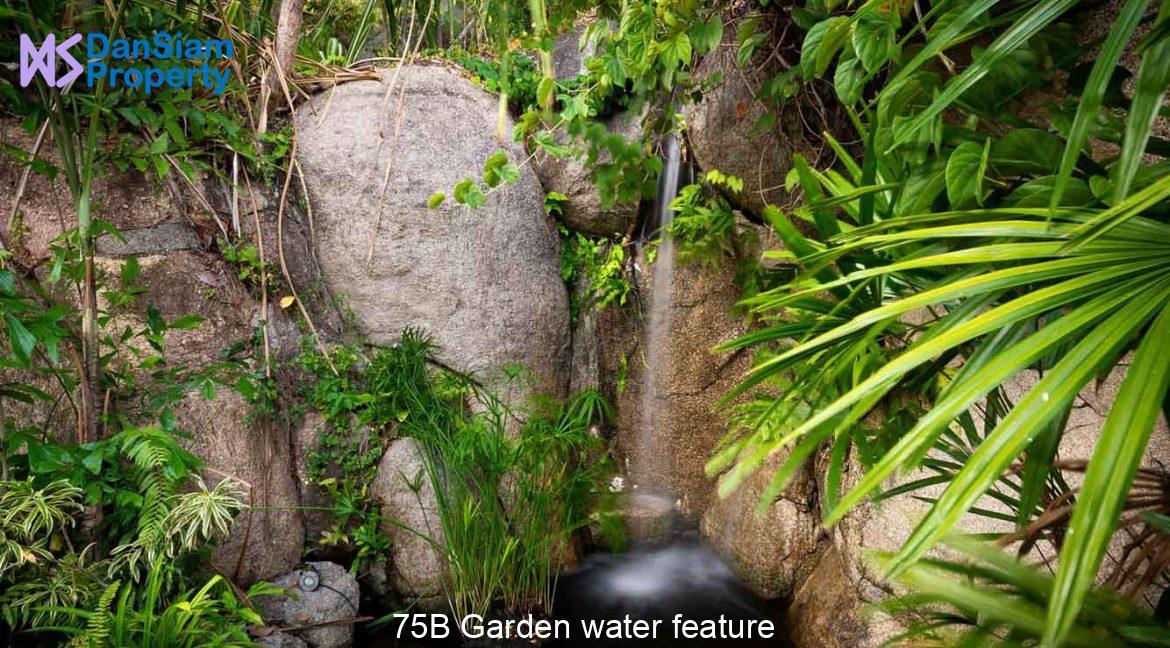 75B Garden water feature