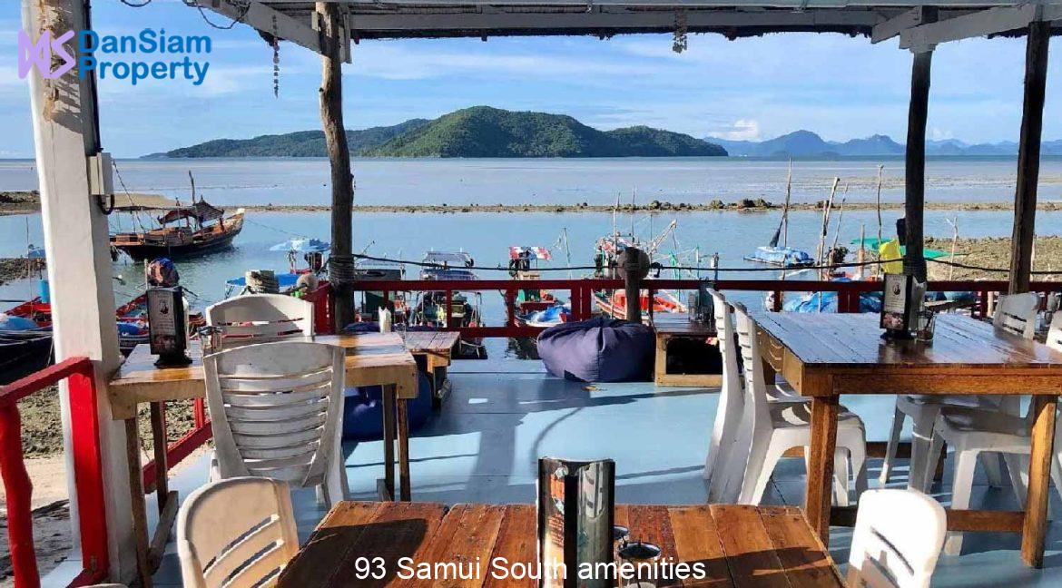 93 Samui South amenities