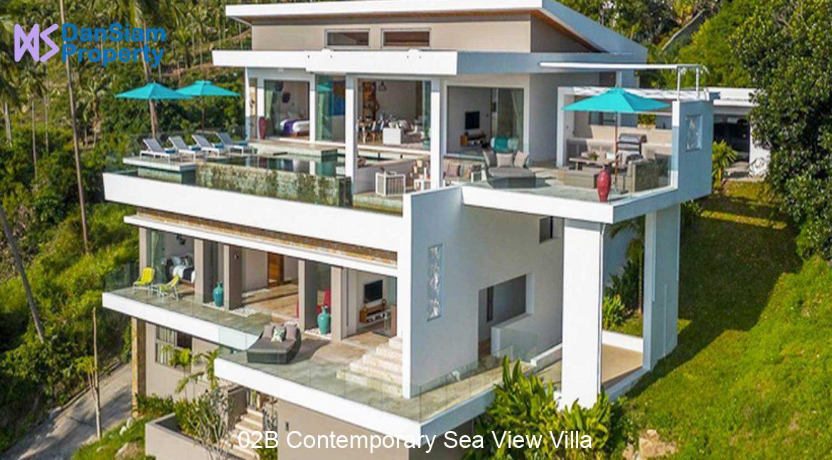 02B Contemporary Sea View Villa
