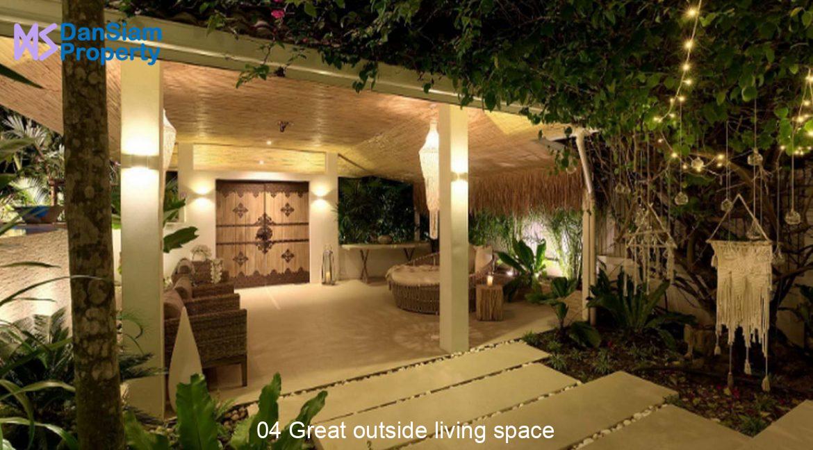 04 Great outside living space