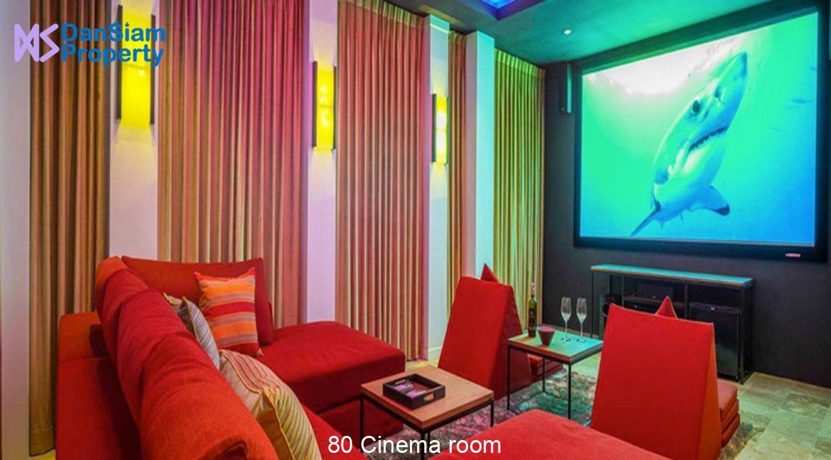 80 Cinema room