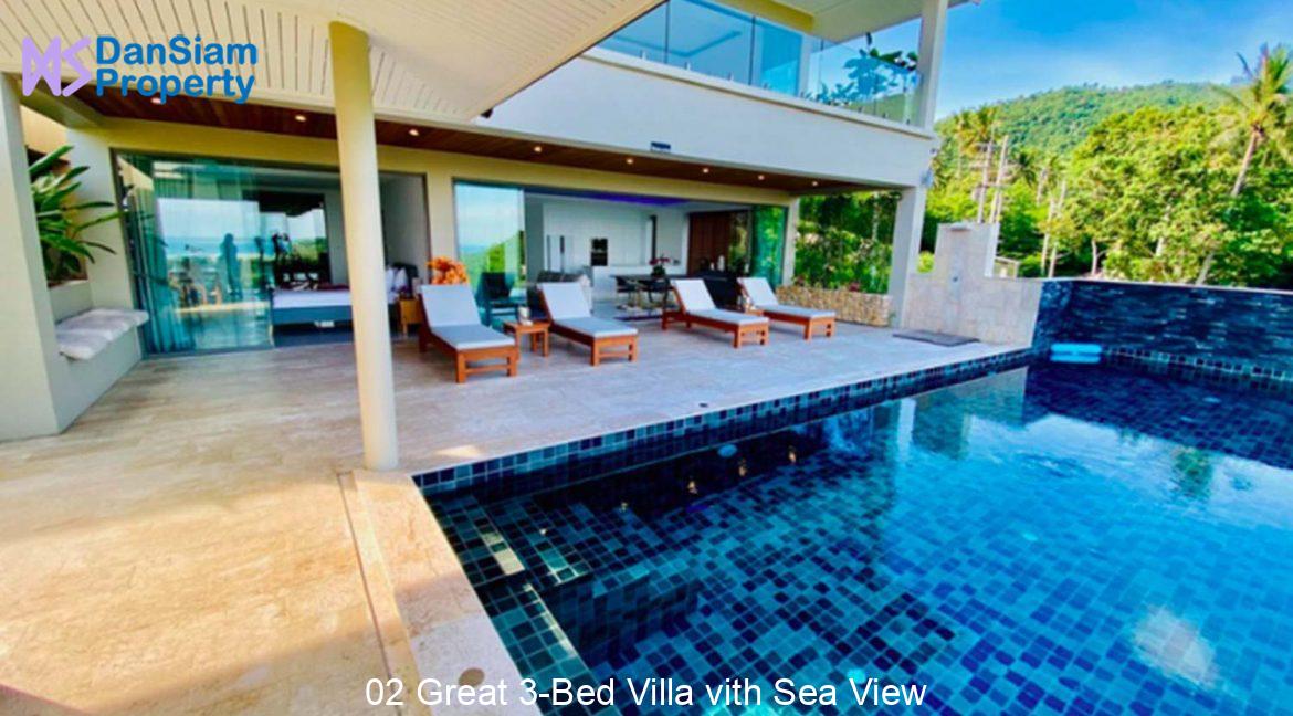 02 Great 3-Bed Villa vith Sea View