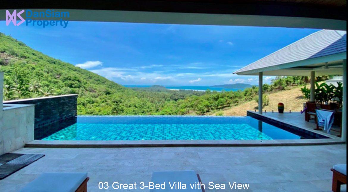 03 Great 3-Bed Villa vith Sea View