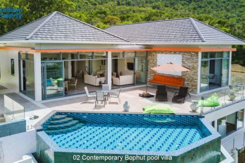 02 Contemporary Bophut pool villa