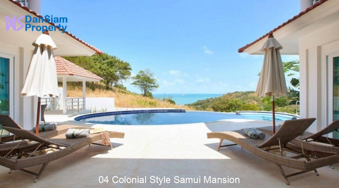 04 Colonial Style Samui Mansion