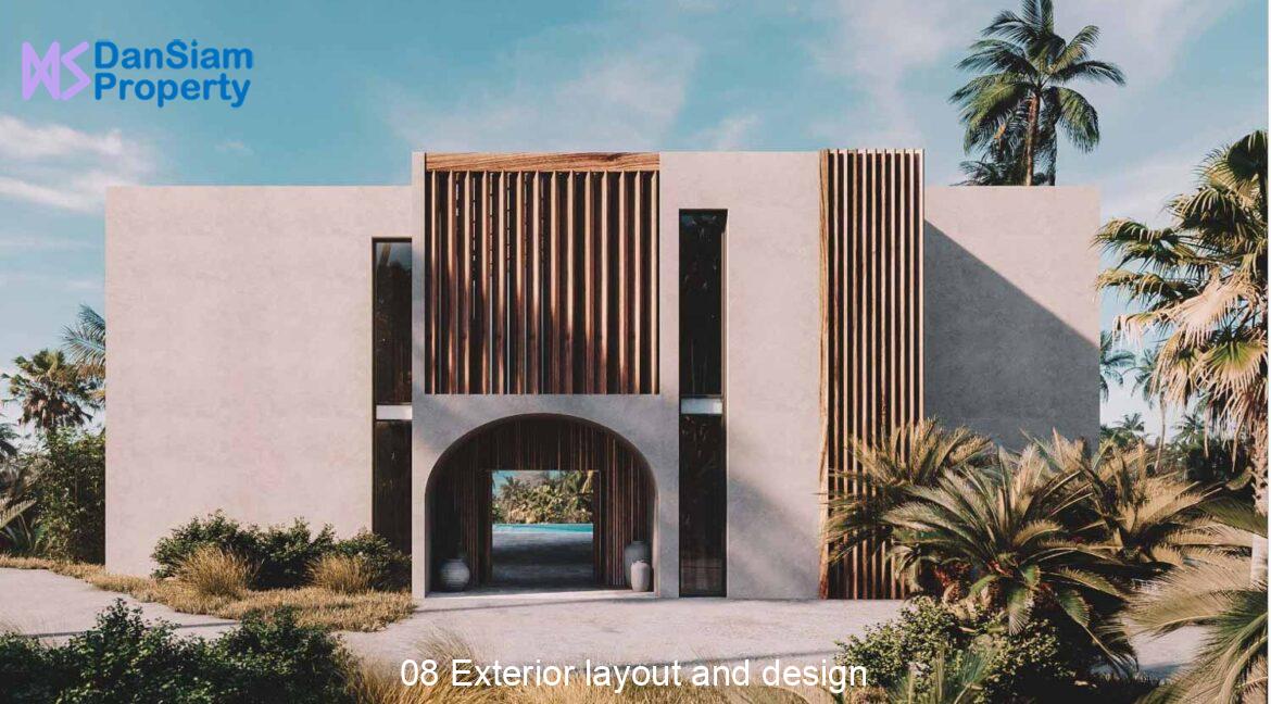 08 Exterior layout and design