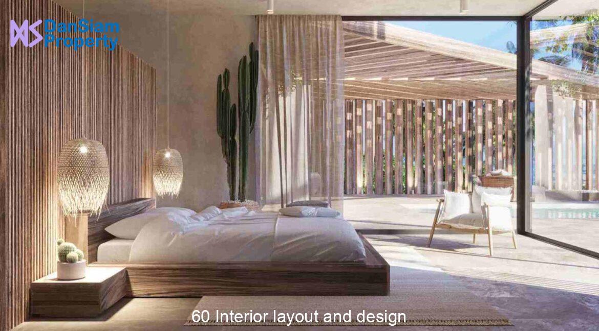 60 Interior layout and design