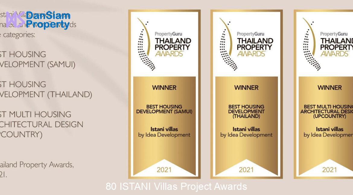 80 ISTANI Villas Project Awards