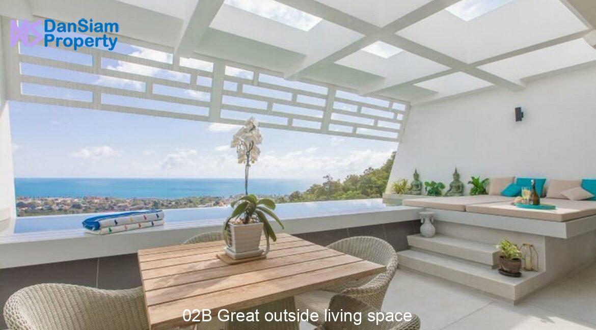 02B Great outside living space