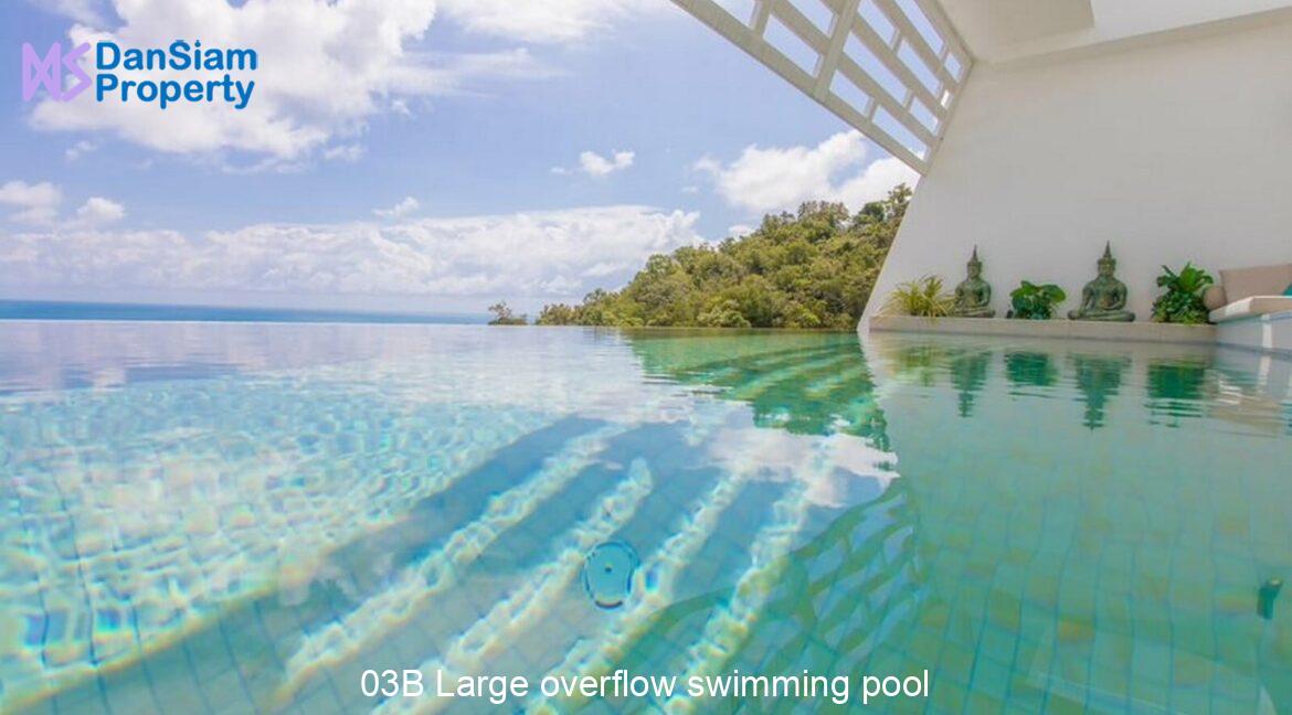 03B Large overflow swimming pool