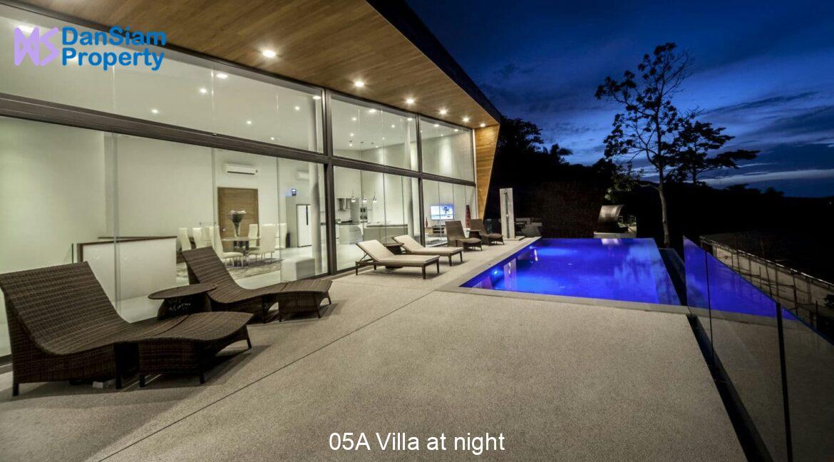 05A Villa at night