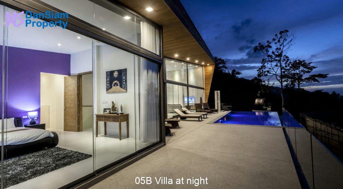 05B Villa at night